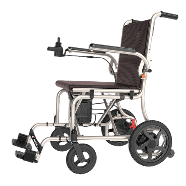 RC-N3502 Configurações de cuidados domiciliares Cadeira de rodas elétrica de carbono 
